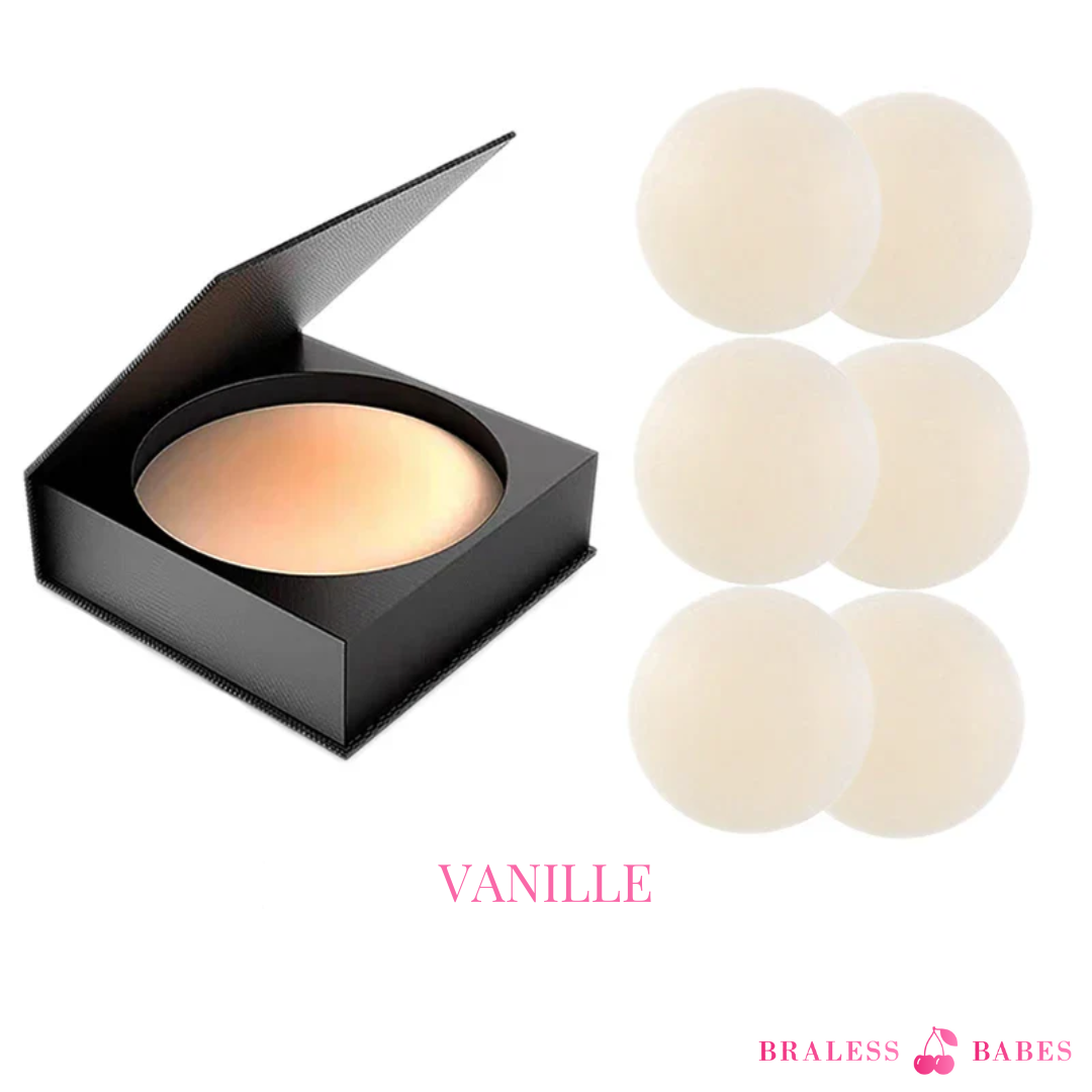 BRALESS BABES Invisible Nipple Pads - 3 Paar